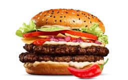 Острый Ангус Пармеджано Двойной