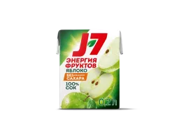 Сок J7 Яблочный 0,2 л