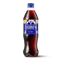 Эвервесс Кола Ванильное мороженое в бутылке 0,5л